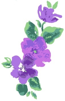 古典花卉底纹0016