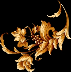古典花卉底纹0088