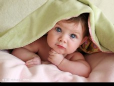 可爱的宝宝水灵灵的大眼睛可爱小宝宝
