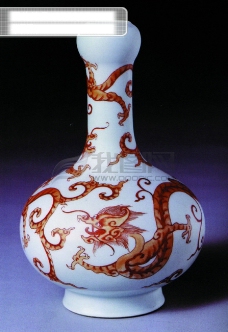 古玉瓷器瓶子花瓶中国风陶瓷艺术品玉如意瓷器古董中华艺术绘