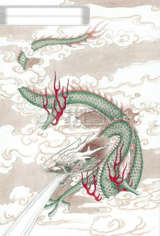水中动物动物老鼠水牛黄牛老虎泥鳅蛇马中华艺术绘画