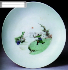 中华文化瓶子花瓶中国风陶瓷艺术品玉如意瓷器古董中华艺术绘