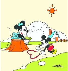 卡通米老鼠图片