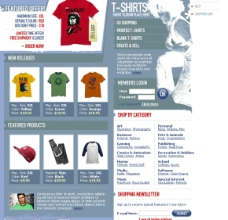 时装购物欧美时尚男装购物网站PSD模版图片
