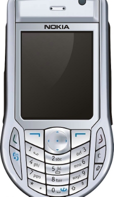 Nokia6630手机矢量图图片