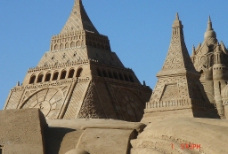 沙雕建筑图片