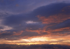 天空云彩夕阳0163