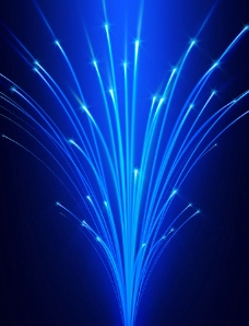 光速度蓝色兰色激光光束光速速度光花图片