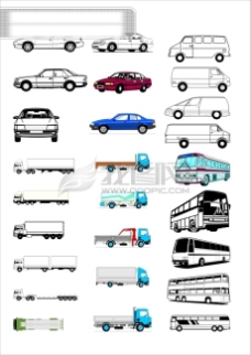 vi设计31款不同类型的车VI设计专用